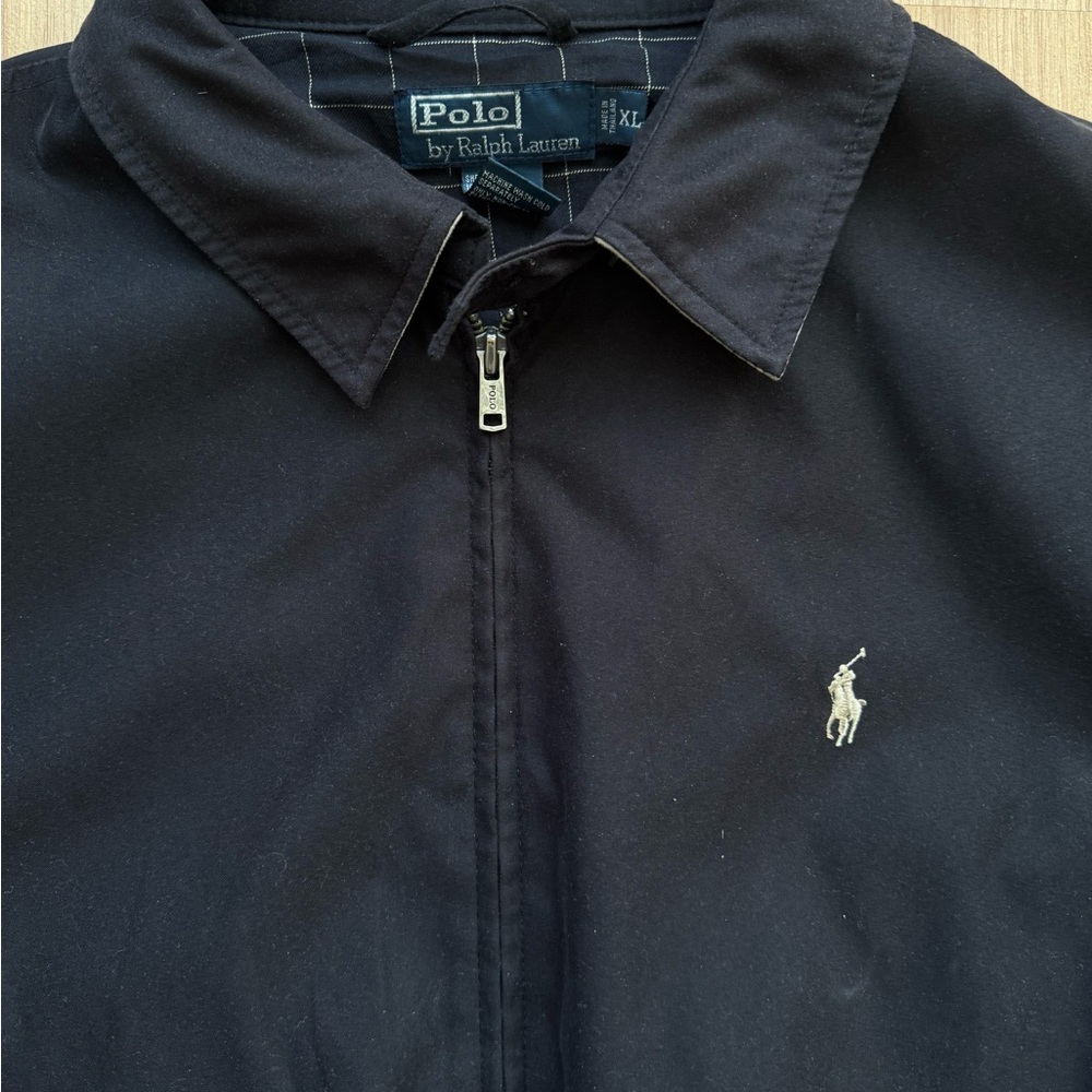 Polo by Ralph Lauren Men's Black Harrington Jacket